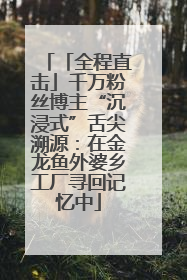 「全程直击」千万粉丝博主“沉浸式”舌尖溯源:在金龙鱼外婆乡工厂寻回记忆中
