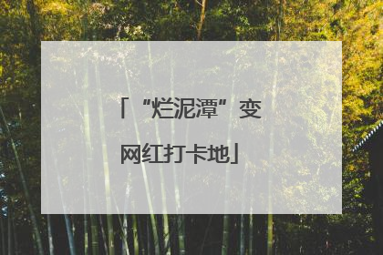 “烂泥潭”变网红打卡地