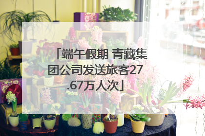 端午假期 青藏集团公司发送旅客27.67万人次