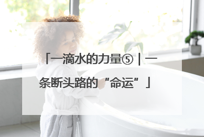 一滴水的力量⑤｜一条断头路的“命运”