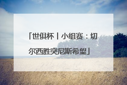 世俱杯丨小组赛：切尔西胜突尼斯希望