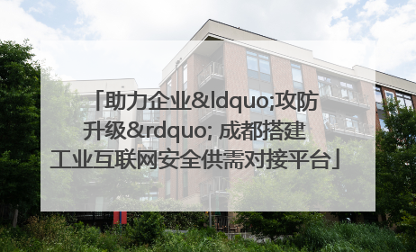 助力企业“攻防升级” 成都搭建工业互联网安全供需对接平台