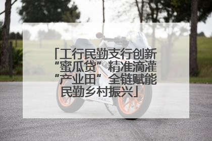 工行民勤支行创新“蜜瓜贷”精准滴灌“产业田”全链赋能民勤乡村振兴