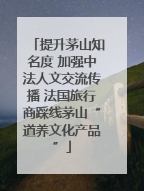 提升茅山知名度 加强中法人文交流传播 法国旅行商踩线茅山“道养文化产品”