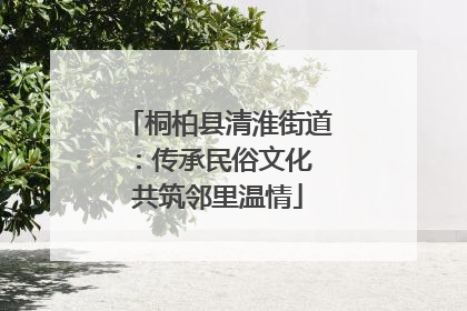桐柏县清淮街道：传承民俗文化 共筑邻里温情