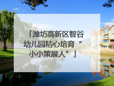 潍坊高新区智谷幼儿园精心培育“小小策展人”