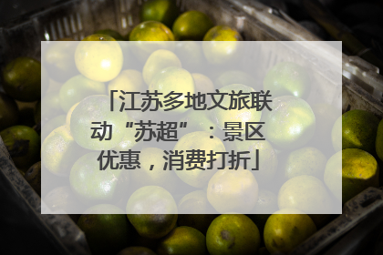 江苏多地文旅联动“苏超”：景区优惠，消费打折