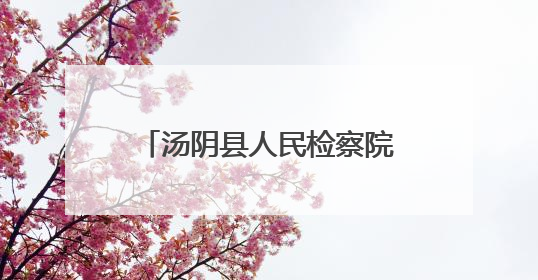 汤阴县人民检察院开展“庆六一 迎端午”主题活动