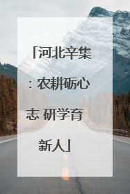 河北辛集：农耕砺心志 研学育新人