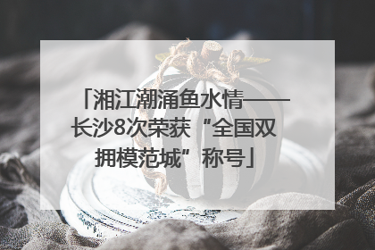 湘江潮涌鱼水情——长沙8次荣获“全国双拥模范城”称号