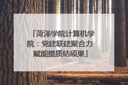 菏泽学院计算机学院：党建联建聚合力 赋能提质结硕果