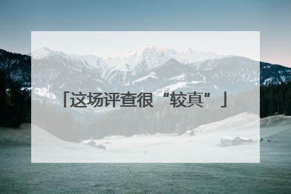 这场评查很“较真”