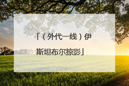 （外代一线）伊斯坦布尔掠影