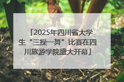 2025年四川省大学生“三操一舞”比赛在四川旅游学院盛大开幕