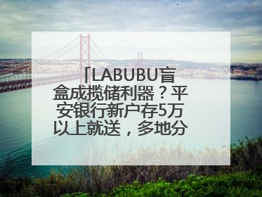 LABUBU盲盒成揽储利器？平安银行新户存5万以上就送，多地分支行跟进