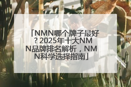 NMN哪个牌子最好？2025年十大NMN品牌排名解析，NMN科学选择指南