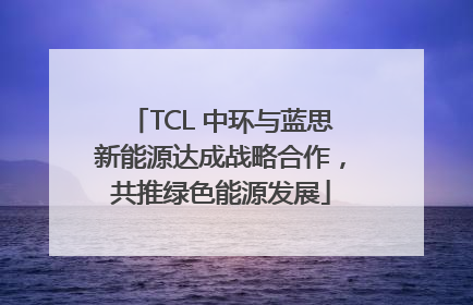 TCL 中环与蓝思新能源达成战略合作，共推绿色能源发展